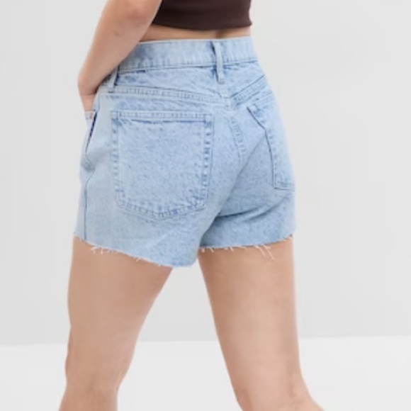 Gap High Rise Cheeky Denim Shorts - Picture 6 of 10